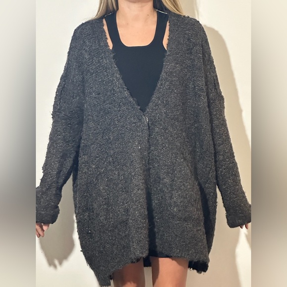 Free People Oversized Cardigan - Picture 2 of 4